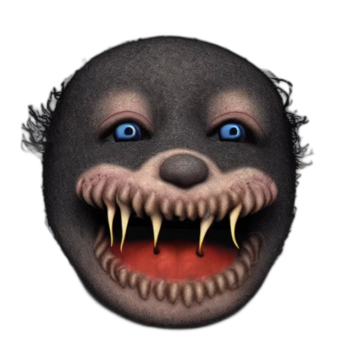 creature, mask, face, animal, concept art, 3d render, photorealistic, cartoon transparent PNG cut-out