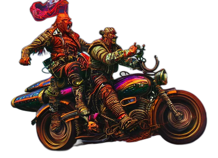 jacket, weapon, concept art, comic book art transparent PNG cut-out