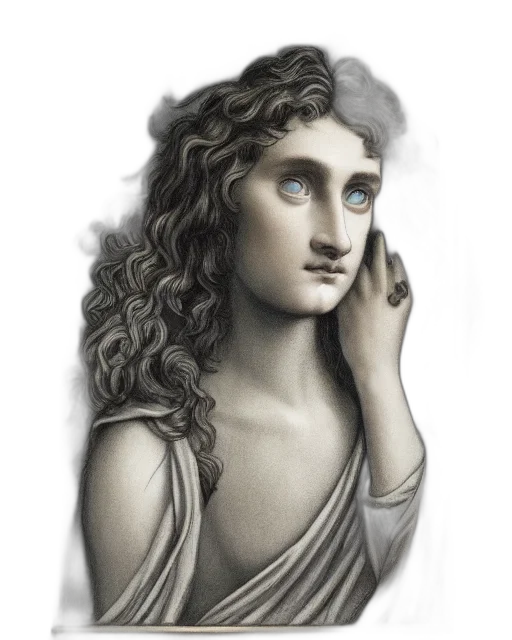 dress, jewelry, face, crown transparent PNG cut-out