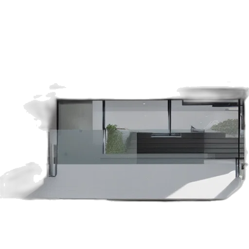 building, furniture, car, 3d render, photorealistic, concept art, fog, underwater transparent PNG cut-out