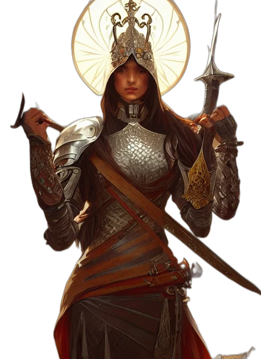 sword, staff, weapon, fantasy art, concept art, comic book art, photorealistic, golden transparent PNG cut-out