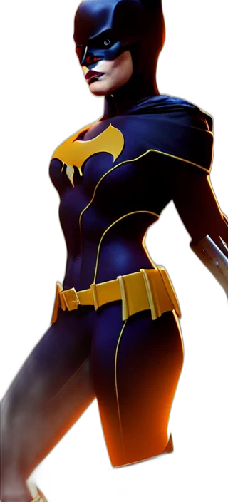 mask, dress, concept art, 3d render transparent PNG cut-out