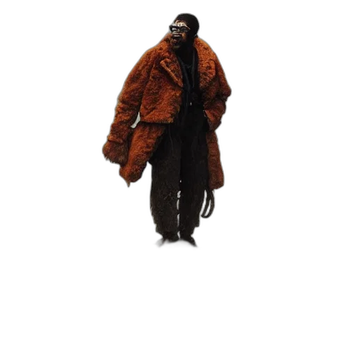 jacket, animal, creature, staff transparent PNG cut-out
