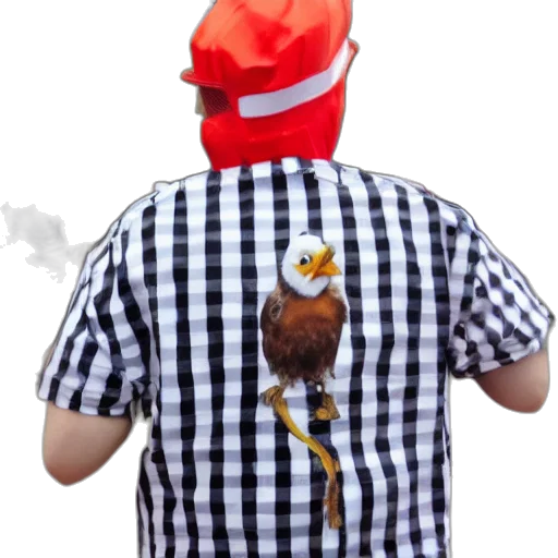 hat, jacket, staff, animal transparent PNG cut-out