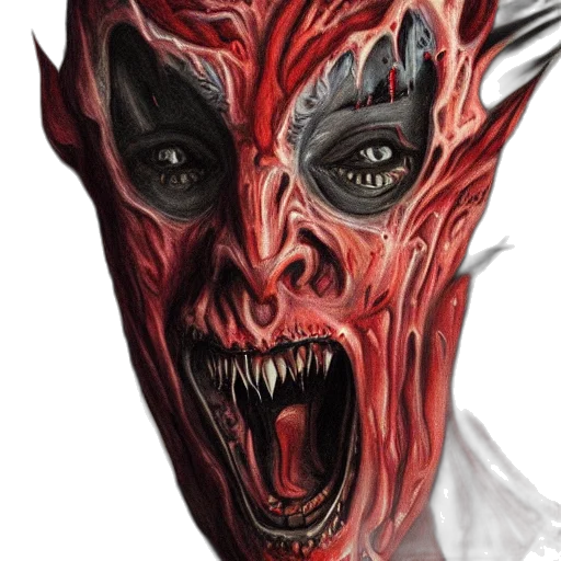 mask, face, creature, concept art transparent PNG cut-out