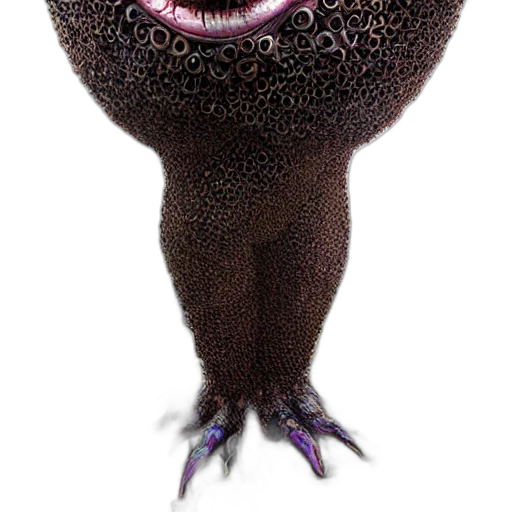 creature, animal, hair, staff transparent PNG cut-out
