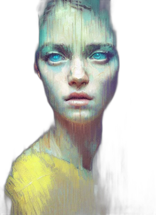 face, robot, mask, creature transparent PNG cut-out