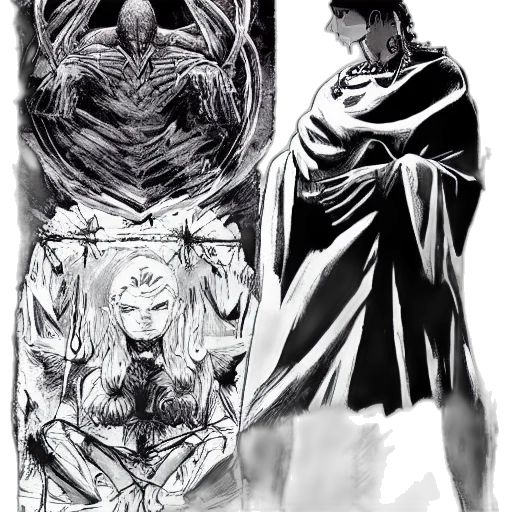 comic book art, concept art, fantasy art, anime, outer space, underwater, snow, fire transparent PNG cut-out
