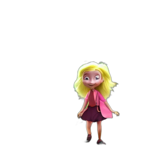dress, staff, creature, face, 3d render, cartoon, concept art, pixel art transparent PNG cut-out
