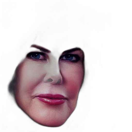 face, mask, photorealistic, oil painting transparent PNG cut-out
