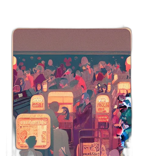 concept art, comic book art, pixel art, cyberpunk, city street, outer space, night, fire transparent PNG cut-out