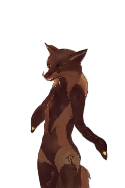 creature, animal, staff, dress transparent PNG cut-out
