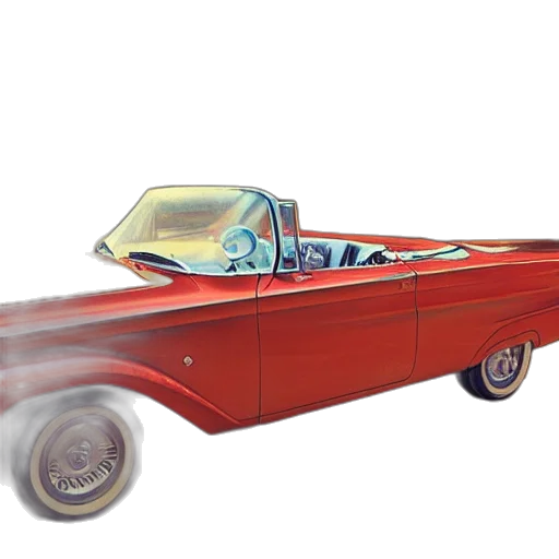 car, photorealistic, 3d render, concept art transparent PNG cut-out