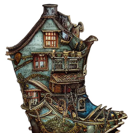 building, furniture, fantasy art, concept art transparent PNG cut-out