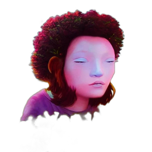 face, crown, hair, hat transparent PNG cut-out