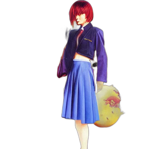 jacket, dress, umbrella, concept art transparent PNG cut-out