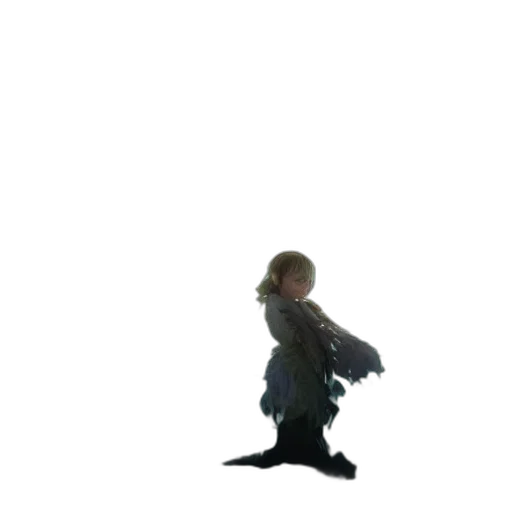 creature, staff, robot, dress, concept art, 3d render, pixel art, anime transparent PNG cut-out