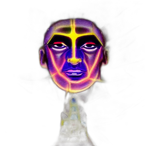 mask, face, staff, crown transparent PNG cut-out
