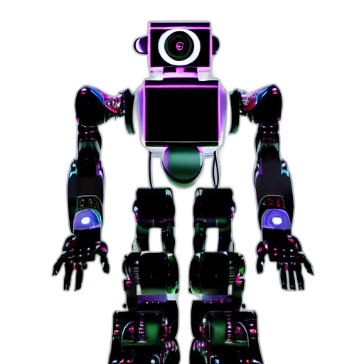 robot, weapon, staff, animal transparent PNG cut-out