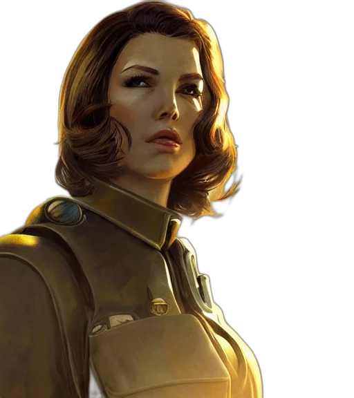 concept art, fantasy art, comic book art, photorealistic, golden, earth tones, fallout, concept transparent PNG cut-out