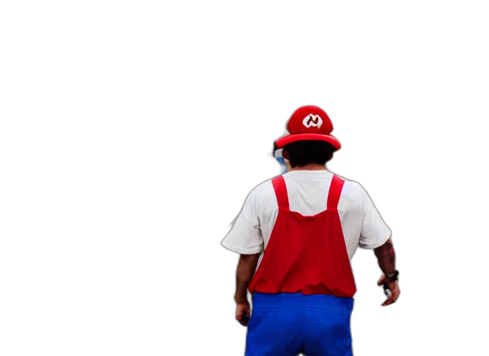 staff, hat, jacket, weapon transparent PNG cut-out