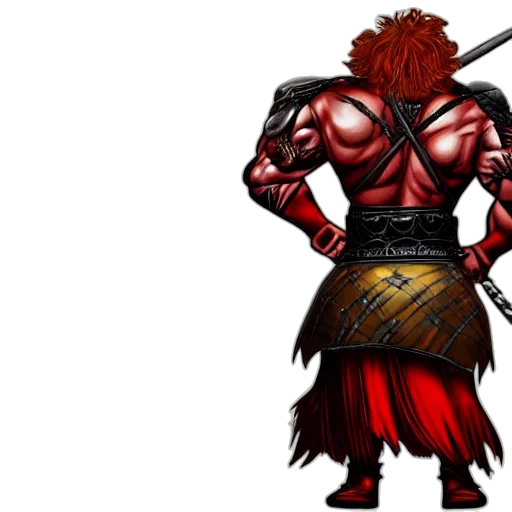 sword, weapon, staff, concept art, pixel art, fantasy art, comic book art, red transparent PNG cut-out