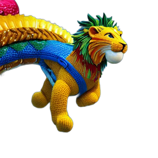 dragon, jewelry, animal, 3d render transparent PNG cut-out