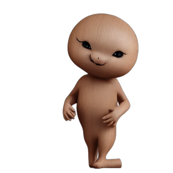 creature, face, 3d render, concept art transparent PNG cut-out