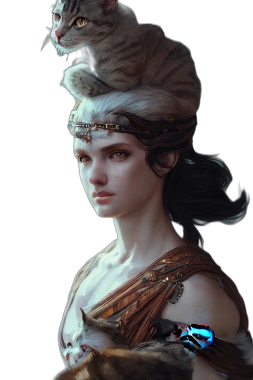 crown, face, hat, jewelry, fantasy art, concept art, photorealistic, comic book art transparent PNG cut-out