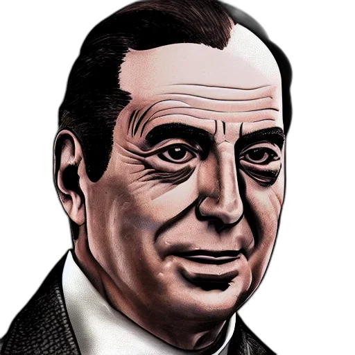 face, comic book art, cartoon, photorealistic transparent PNG cut-out