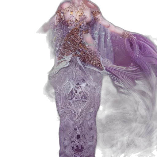 dress, jewelry, dragon, staff, fantasy art, concept art, 3d render, pixel art transparent PNG cut-out