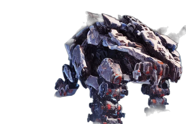 robot, weapon, creature, dragon transparent PNG cut-out