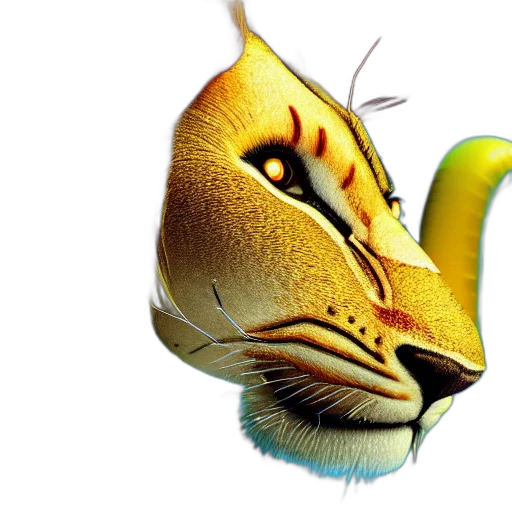 animal, dragon, creature, mask, 3d render, photorealistic, concept art, fantasy art transparent PNG cut-out