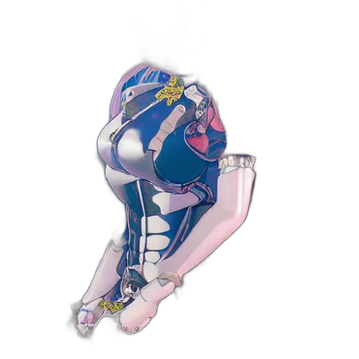 robot, jewelry, mask, crown, 3d render, concept art, vaporwave, pixel art transparent PNG cut-out