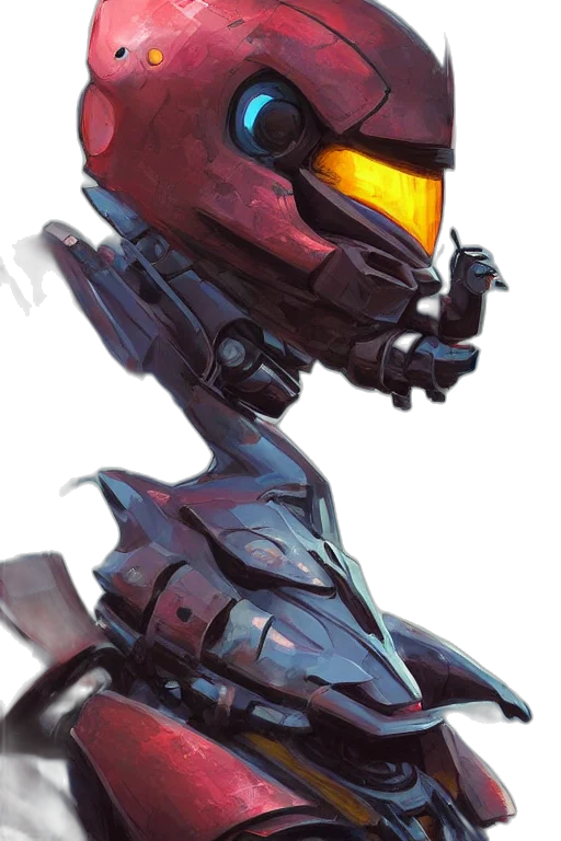 robot, mask, weapon, face transparent PNG cut-out
