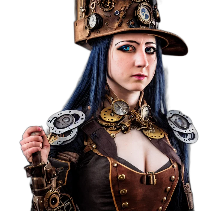 hat, staff, jewelry, fantasy art transparent PNG cut-out