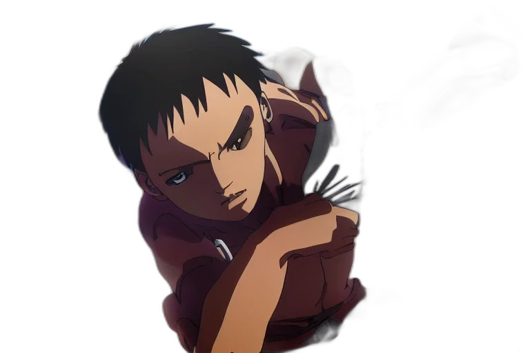face, weapon, jacket, mask transparent PNG cut-out