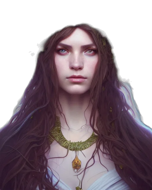 jewelry, face, crown, fantasy art, concept art, photorealistic, pixel art, dark transparent PNG cut-out