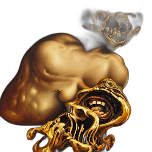 mask, crown, jewelry, creature, concept art, photorealistic, fantasy art, 3d render transparent PNG cut-out