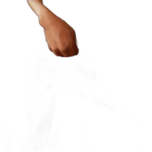 staff, dress, face, hair transparent PNG cut-out