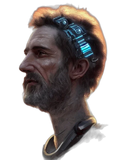 robot, face, staff, mask transparent PNG cut-out