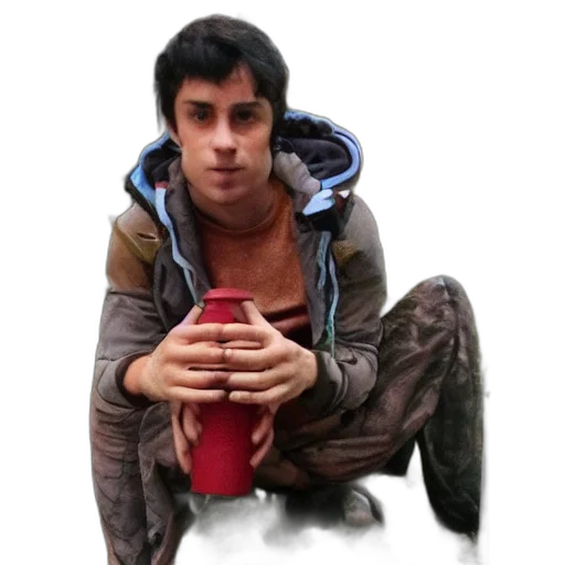 jacket, face, animal, shoes transparent PNG cut-out