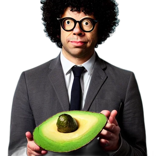 food, staff, hat, animal, photorealistic, richard, ayoade, avocado transparent PNG cut-out