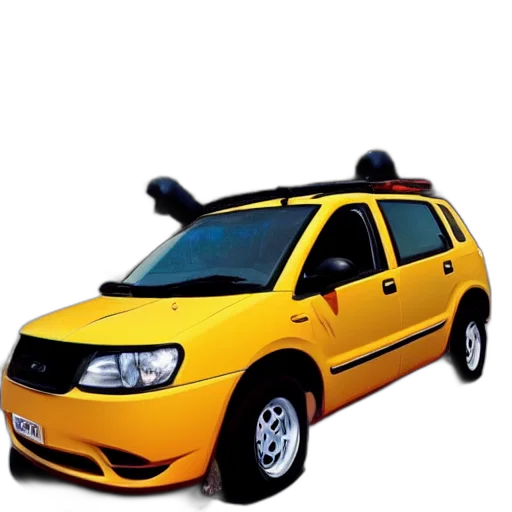 car, weapon, animal, hat transparent PNG cut-out