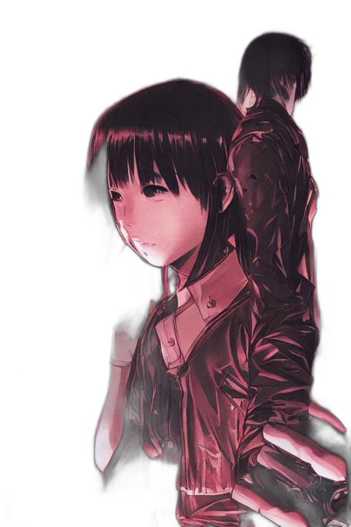 jacket, weapon, robot, creature transparent PNG cut-out