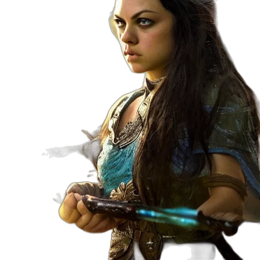 staff, sword, dragon, jewelry transparent PNG cut-out