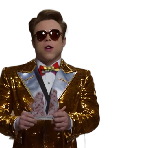 jacket, film, still, rocketman transparent PNG cut-out