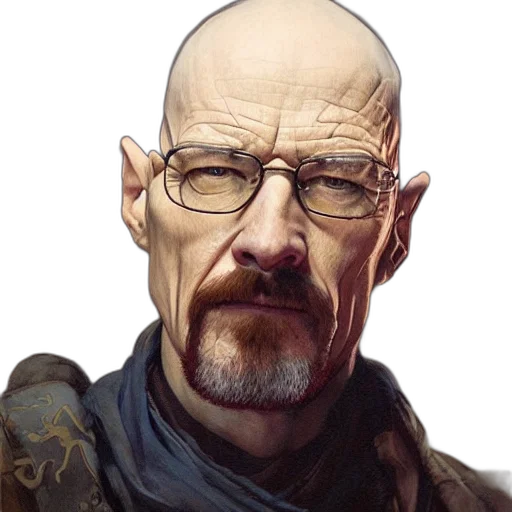face, staff, photorealistic, fantasy art transparent PNG cut-out