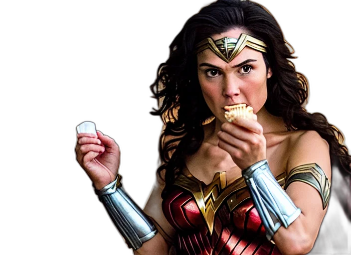 film, still, wonder, woman transparent PNG cut-out