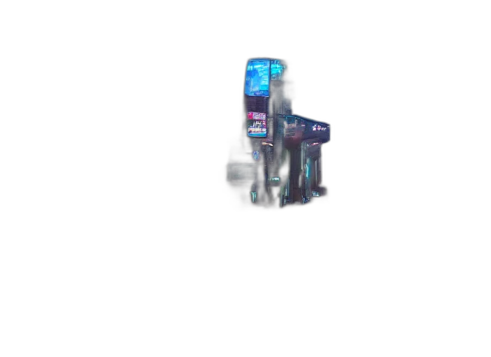 robot, weapon, staff, bottle transparent PNG cut-out